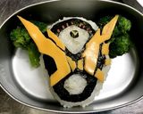 仮面ライダージオウ ゲイツ キャラ弁作り方5写真