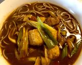 レトルトカレーで超簡単☆カレー南蛮そば作り方5写真