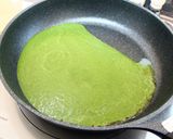 薬膳・ホタテとホウレン草のグリーンパスタ作り方8写真
