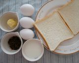 ふじっ子煮×パン、朝のたまごサンド作り方2写真