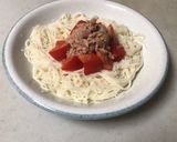トマトとツナのぶっかけそうめん作り方2写真