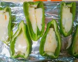 超簡単♪ピーマンのチーズ焼き作り方3写真