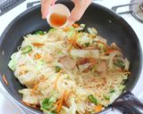 動画あり！野菜たっぷり低GI焼きビーフン作り方10写真