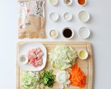 動画あり！野菜たっぷり低GI焼きビーフン作り方2写真