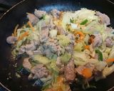 ありきたりだけど美味しい✨肉野菜炒め作り方5写真