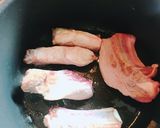 圧力鍋で！柔らかスペアリブと大根の煮込み作り方3写真