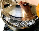 八つ頭 （やつがしら）と鶏肉の煮物作り方7写真