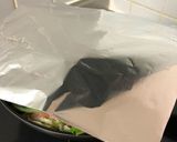 豚バラとキャベツと水菜の蒸し焼き作り方3写真