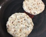 ふじっ子煮で♡蓮根のヘルシーバーガー作り方4写真