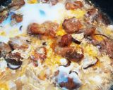 簡単!次の日は唐揚げ丼☆作り方5写真