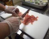 まぐろのなめろう丼作り方1写真