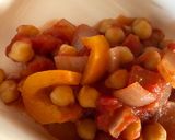 納豆とひよこ豆のトマトリゾット風作り方2写真