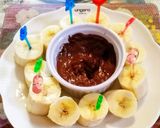 お家で簡単バナナのチョコフォンデュ♪作り方5写真