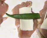 お弁当にも♪ムネ肉オクラロールフライ作り方2写真