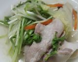 創味シャンタンで豚のはりはり鍋作り方6写真