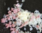 くちびるオムライス作り方1写真