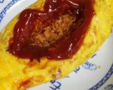 くちびるオムライス作り方6写真