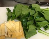 カニと小松菜のレンジ煮浸し作り方1写真