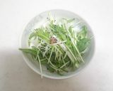 水菜と大根のサラダ作り方6写真