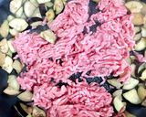 ナスとひき肉の甘辛丼作り方4写真