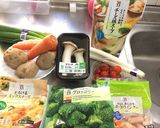 とろ～りチーズの野菜たっぷり鍋(^^)作り方1写真