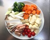 とろ～りチーズの野菜たっぷり鍋(^^)作り方2写真