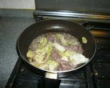 めっちゃ簡単　レタスと牛肉の炒め物作り方2写真