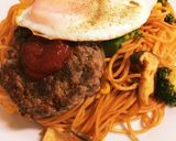 欲望のハンバーグナポリタン作り方17写真