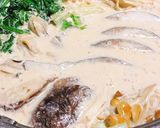 レクチンフリー☆美味し〜♪ごま味噌牛乳鍋作り方5写真