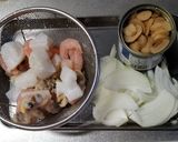 シーフードグラタン作り方1写真