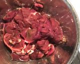 【無印デリ風】鶏レバーからしマヨ和え作り方1写真