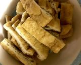 大根の葉と油揚げ、高野豆腐の醤油煮炒め作り方3写真