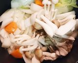 キノコたっぷり白菜クリーム味噌シチュー作り方2写真