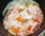 キノコたっぷり白菜クリーム味噌シチュー作り方3写真