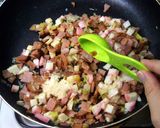マヨパワー★かまぼこと焼豚のパラパラ炒飯作り方7写真