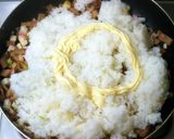 マヨパワー★かまぼこと焼豚のパラパラ炒飯作り方9写真
