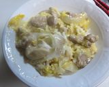 めんつゆレシピ「親子丼」作り方11写真