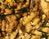 しらす＆あとのせ納豆の玉子チャーハン作り方4写真