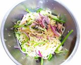 和風ツナサラダスパゲティ♪作り方3写真