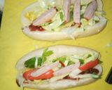 米粉パンホットドッグ作り方1写真