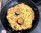 なすと豚バラとオレガノのトマトパスタ❣作り方8写真