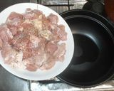 白菜の鶏がらスープの素鍋♪簡単鶏もも肉作り方5写真