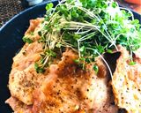 とろりん美味♡柿とマグロの洋風ユッケ作り方12写真