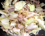 超楽々もっちっち屋台の焼きそば作ります。作り方2写真