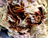 超楽々もっちっち屋台の焼きそば作ります。作り方5写真