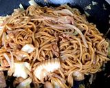 超楽々もっちっち屋台の焼きそば作ります。作り方6写真