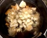 簡単糖質オフ☆かき玉うどん風こんにゃく麺作り方3写真