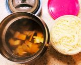 スープジャー保温弁当☆あんかけそうめん作り方4写真