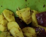 簡単副菜♪さつま芋・蜂蜜マスタード和え作り方3写真