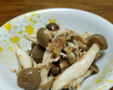 ☆簡単副菜♪しめじ・しらすの炒めもの☆作り方3写真